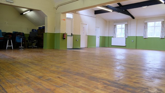 Plaitford Village Hall main hall